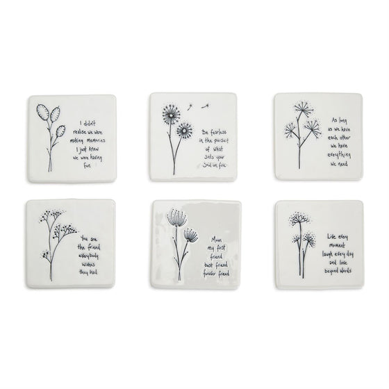 Floral Coasters