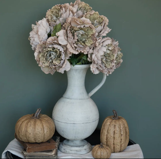 28” Tan Peony Stems