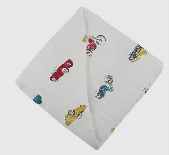 Newcastle Bamboo Blanket (Classic Muscle Cars)