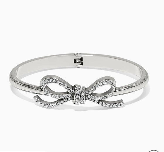 Illumina Bow Hinged Bangle
