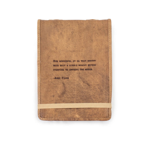 Anne Frank Large Leather Journal