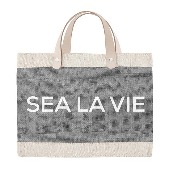 Mini Grey Market Tote - Sea La Vie