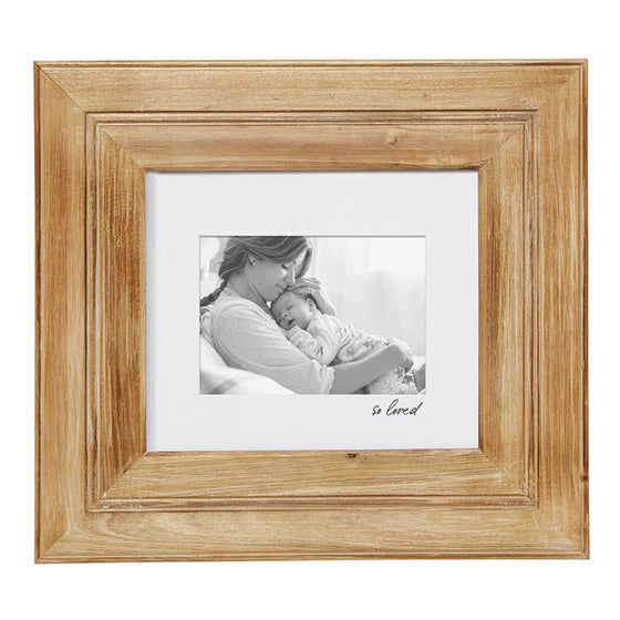 Face to Face Photo Frame - So Loved