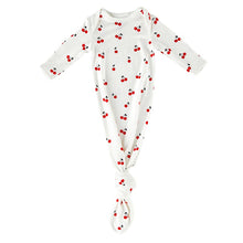  Cherries Knotted Gown 0-3 Months