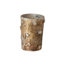  Mercury Glass Votive Holder with Stars