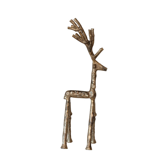 Antique Gold Reindeer