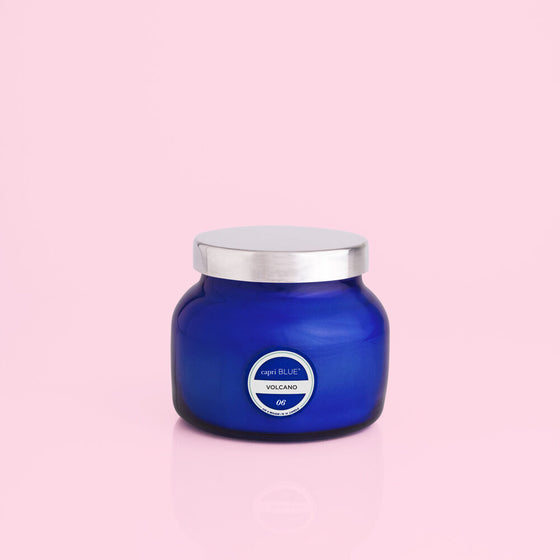 Volcano Blue Candle