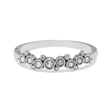  Constella Cluster Crystal Hinged Bangle