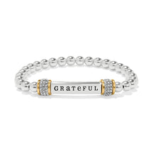  Meridian Grateful Two Tone Stretch Bracelet