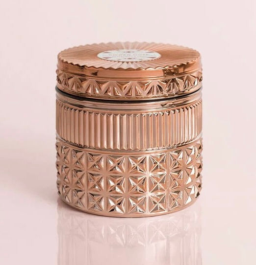 Pink Grapefruit & Prosecco Gilded Muse Faceted Jar