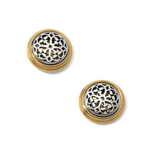  Ferrara Two Tone Post Earring