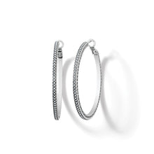  Meridian Thin Large Hoop Earrings