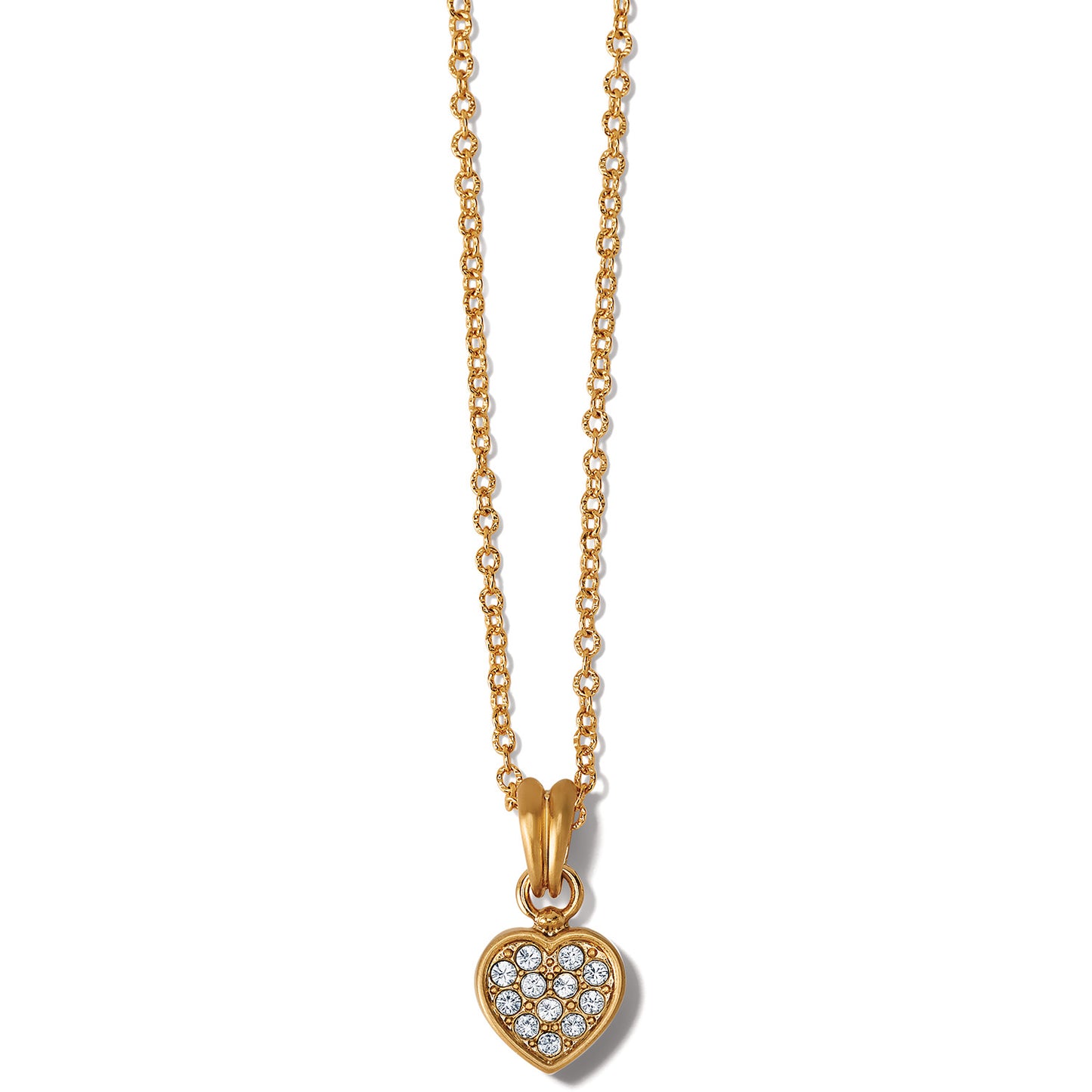 Meridian Zenith Gold Heart Necklace