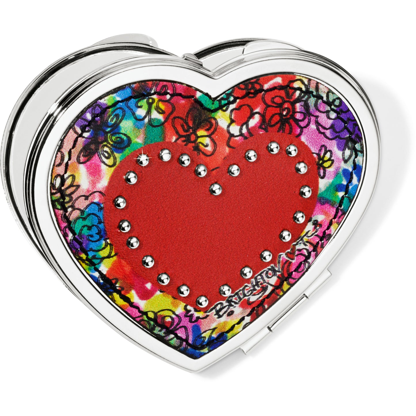 Love Bouquet Heart Compact Mirror