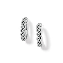  Interlok Braid Small Hoop Earrings