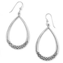  Interlok Braid Drop French Wire Earrings