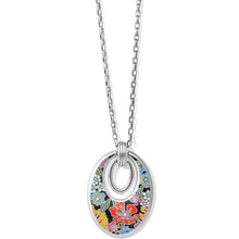  Painted Poppies Short Necklace