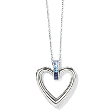  Spectrum Open Heart Necklace