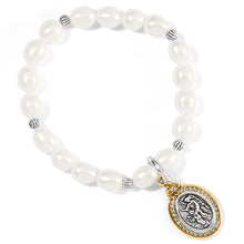  Guardian Angel Pearl Stretch Bracelet