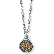  Ferrara Virtue Lotus Flower Pendant Necklace