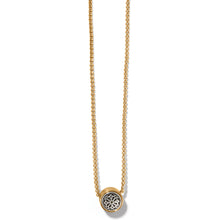  Ferrara Two Tone Luce Mini Pendant Necklace