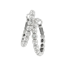  Twinkle Granulation Medium Hoop Earrings