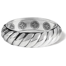  Athena Scalloped Hinged Bangle