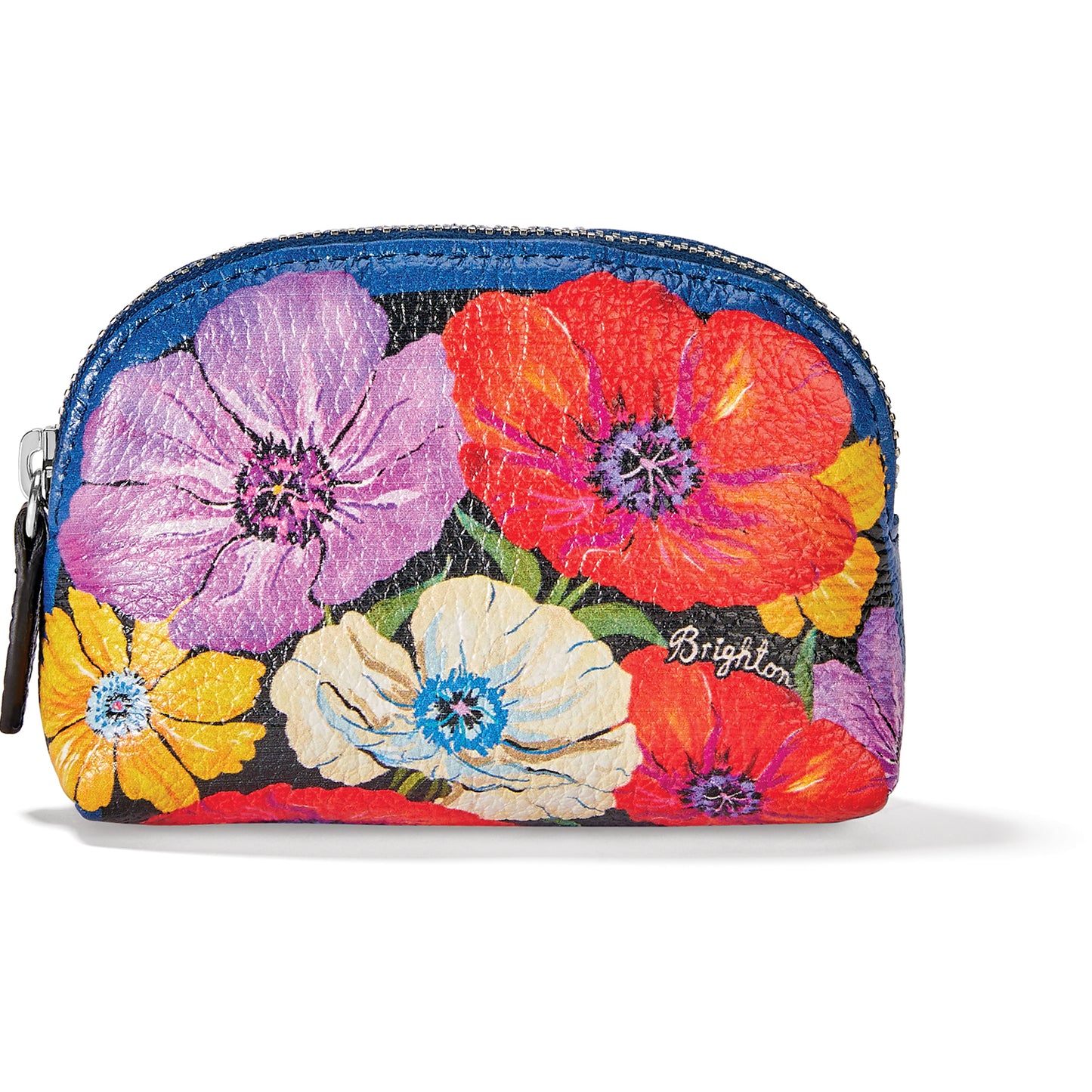 Painted Poppies Mini Coin Purse